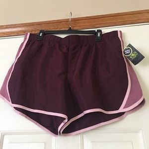 NWT Pink Athletic works Gym Shorts